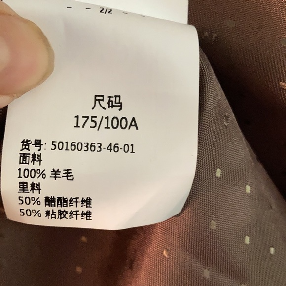 Weekend Max Mara 2  button (side to side)front tie belt/ coat color cocoa - Picture 11 of 16